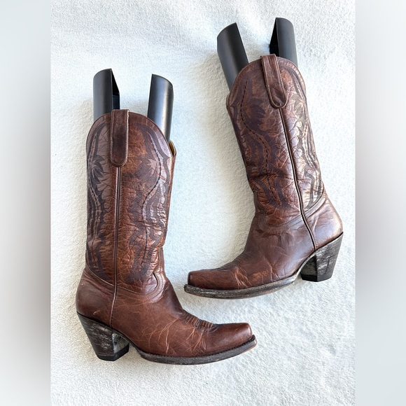 Old Gringo‎ Tall Snip Toe Cowboy Western Boots Womens 7.5 B - Picture 4 of 14